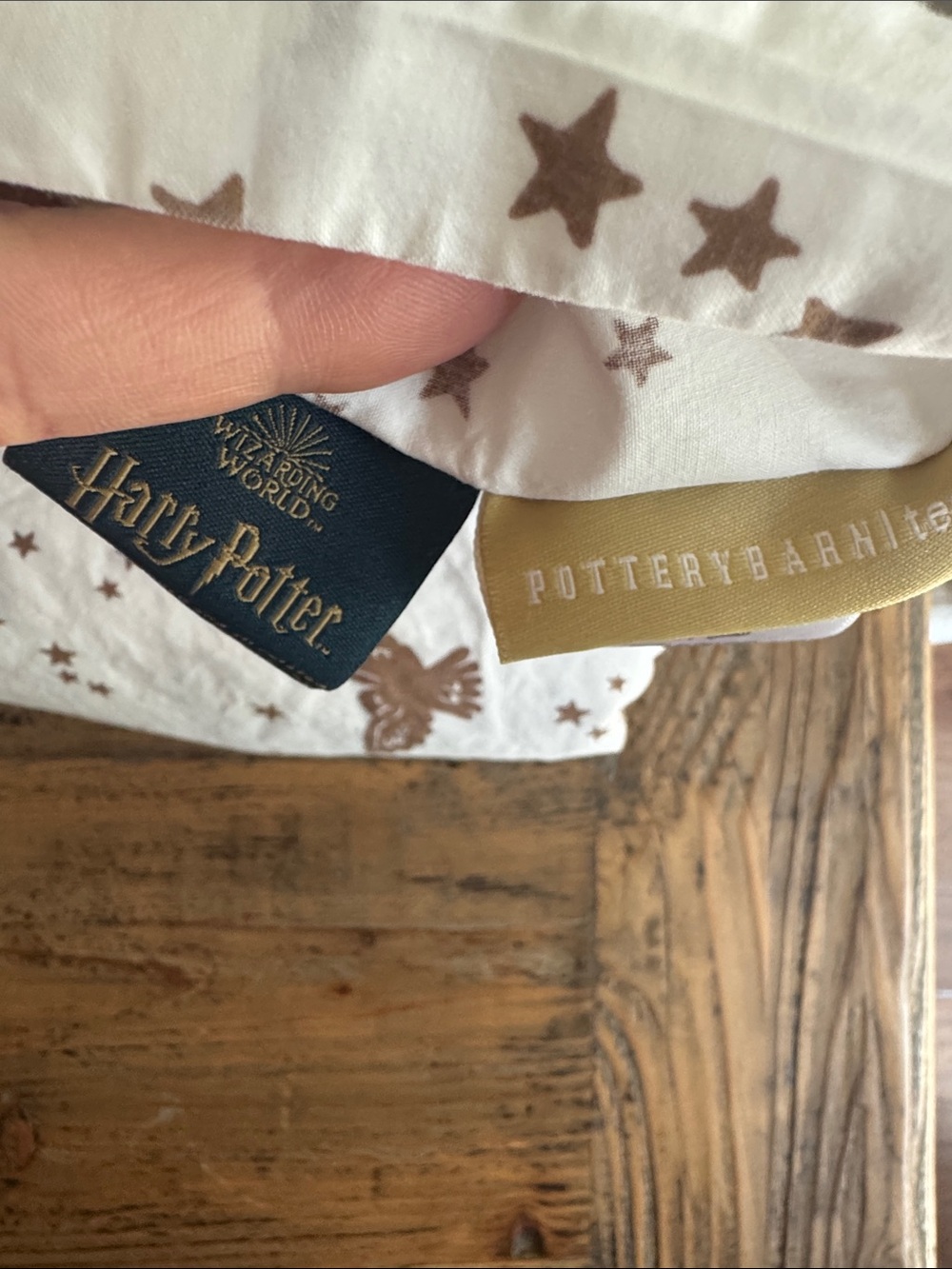 Pottery Barn Teen Harry Potter Enchanted night sky Cotton Sheet Set size Full - Picture 8 of 9